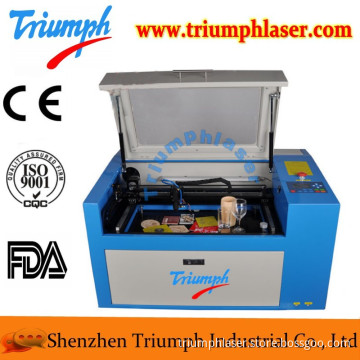 Laser Wood Carving Machine Mini CO2 Laser Engraver Machine with Rotary